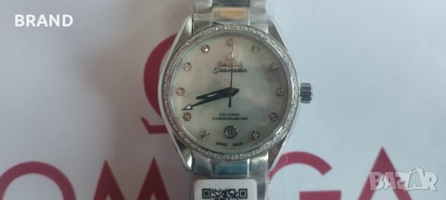 Дамски часовник OMEGA Seamaster AQUA TERRA 34мм батерия клас 5А+, снимка 1 - Дамски - 36432114