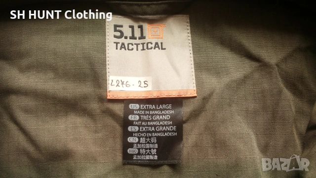 5.11 TACTICAL Stryke Long Sleeve Stretch Shirt размер XL еластична риза - 2610, снимка 11 - Ризи - 54335677