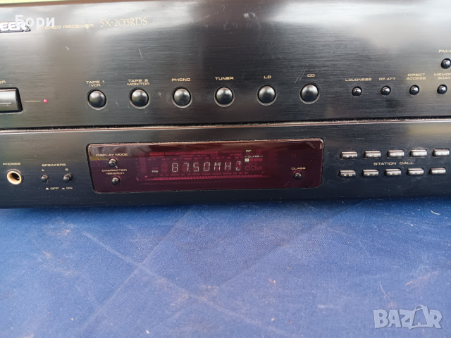PIONEER SX-203 RDS Ресийвър, снимка 5 - Ресийвъри, усилватели, смесителни пултове - 44586973
