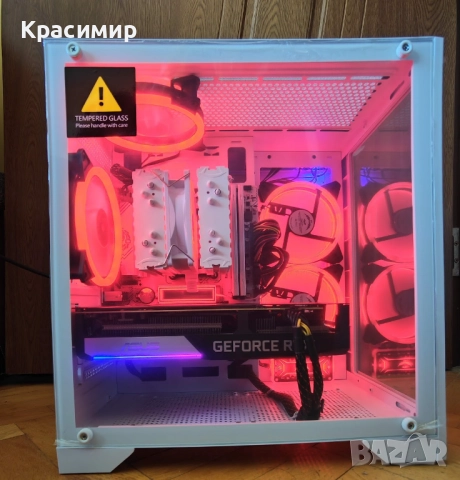 Геймърски компютър Ryzen 5500, GeForce RTX 3060ti,32gb ddr4,1tb nvme, снимка 3 - Геймърски - 52890022