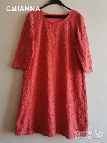 ЕЛЕГАНТНА ДАНТЕЛЕНА РОКЛЯ XL, снимка 6 - Рокли - 34101819