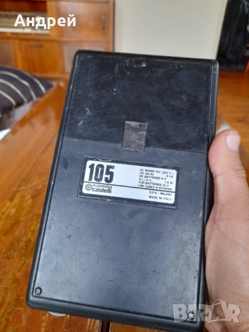 Стар касетофон Castelli 105, снимка 7 - Антикварни и старинни предмети - 53012932