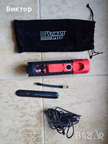 Преносим компресор Ultimate Speed USKT 60 B2, снимка 3 - Аксесоари и консумативи - 52804238