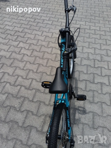 BG Алуминиев велосипед 20" NINJA син, снимка 9 - Велосипеди - 54334708