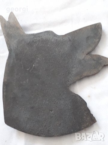 Чугунена отливка на немска овчарка   17/2, снимка 5 - Декорация за дома - 31517151