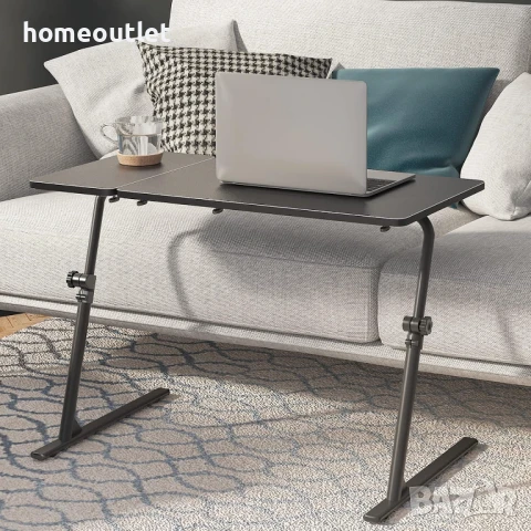 ПРОМОЦИЯ Регулируема работна маса / стойка за лаптоп 10CZZSS1-2BK, снимка 2 - Маси - 50768256
