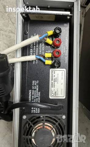 усилвател QSC MX 1500, снимка 8 - Почистване на домове - 56540286