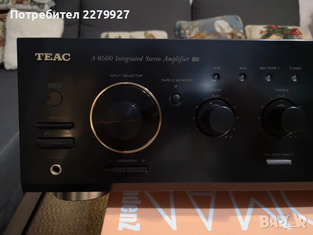 TEAC A-R600 Integrated Amplifier UR, снимка 3 - Ресийвъри, усилватели, смесителни пултове - 52929667