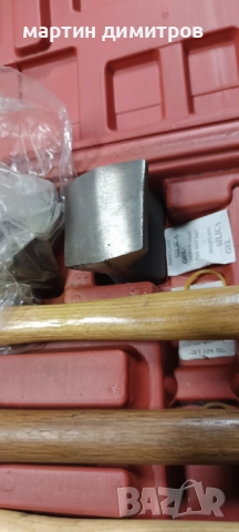 Комплект тенекеджийски чукове и наковални, снимка 2 - Други инструменти - 52655994