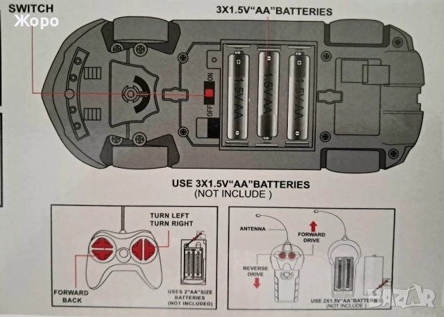 ПОЛИЦЕЙСКА КОЛА С ДИСТАНЦИОННО КН2272, снимка 8 - Коли, камиони, мотори, писти - 51940015