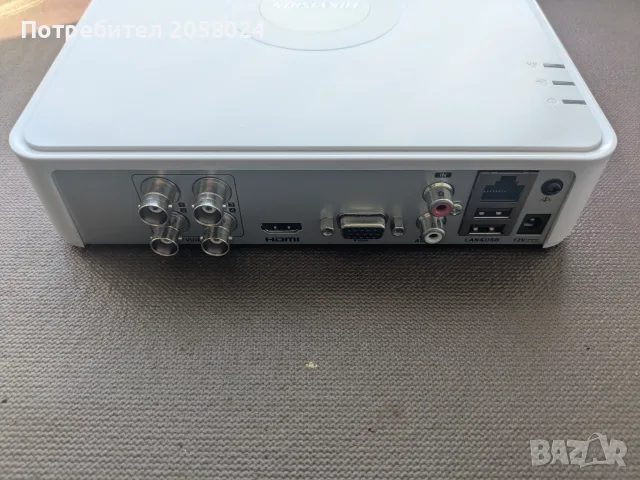 DVR HIKVISION 4-ри канален up to 6TB HDD, снимка 2 - Комплекти за видеонаблюдение - 55890585