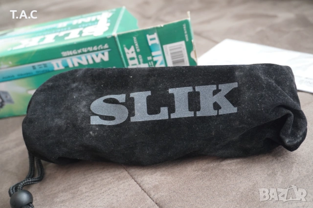 SLIK mini II  статив, снимка 6 - Чанти, стативи, аксесоари - 53106322