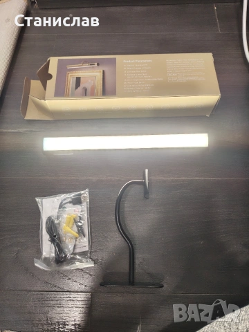 LED лампа с датчик за движение, подходяща за осветление на картини, шкафове или коридори., снимка 3 - Лед осветление - 54282157