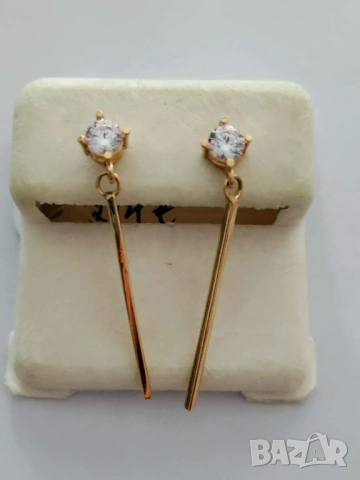 Нови златни обици 48845, 50998, 48776, 52140, снимка 8 - Обеци - 39881085