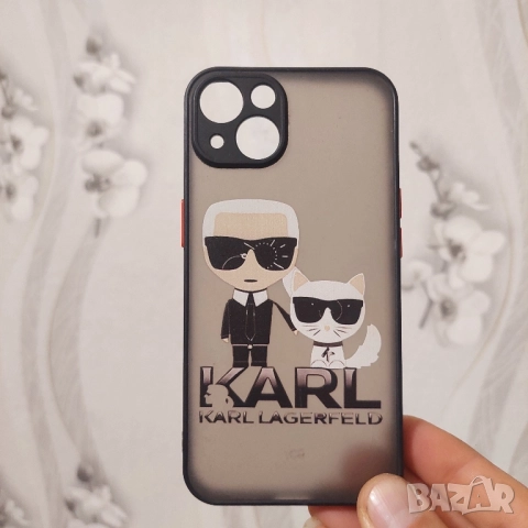 Karl Lagerfeld Кейс/ гръб/ калъф за телефон iPhone 13/14 plus 