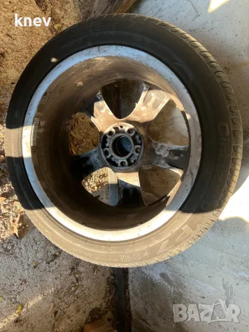 Джанти с гуми летни Мерцедес 18 цола е класа, снимка 6 - Гуми и джанти - 49030175