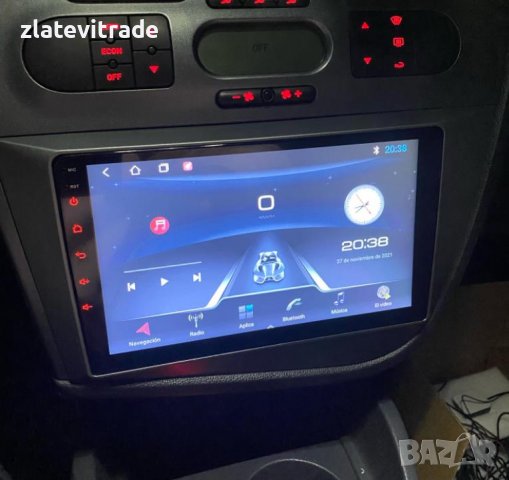 SEAT LEON 9'' 2005 - 2012 НАВИГАЦИЯ АНДРОИД МУЛТИМЕДИЯ, 9314, снимка 4 - Навигация за кола - 38057413