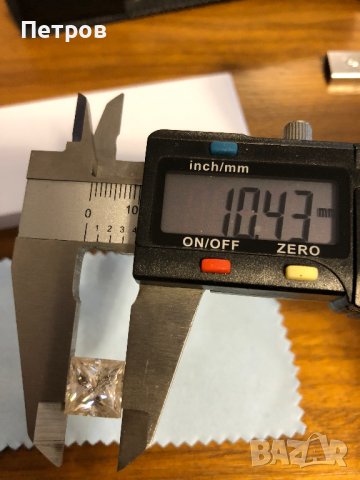 Мойсанит (Диамант), Принцес Cut.6.28карата ,10,43мм, снимка 2 - Други - 39052726