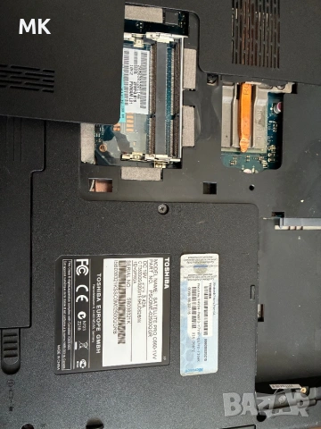 Лаптоп Toshiba Satellite Pro C660-1 VV, снимка 4 - Лаптопи за работа - 54325056