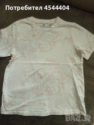 Детска памучна блузка H&M Disney 