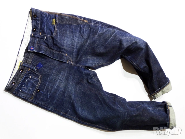 G-star Essentials Hank Soho Loose Мъжки Дънки W32 L32, снимка 2 - Дънки - 54149594