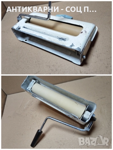 Стара Соц Ръчна Преса За Стара Пералня. , снимка 4 - Антикварни и старинни предмети - 52393953