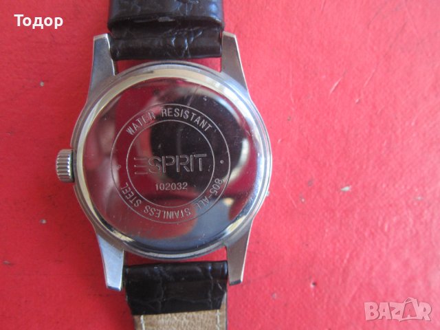 Страхотен часовник Есприт  с кристали 102032, снимка 5 - Дамски - 38018289