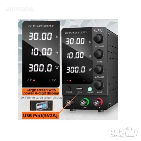 ANIMABG DC лабораторен захранващ блок станция, 32V, 6A, 192W, снимка 6 - Друга електроника - 49762984