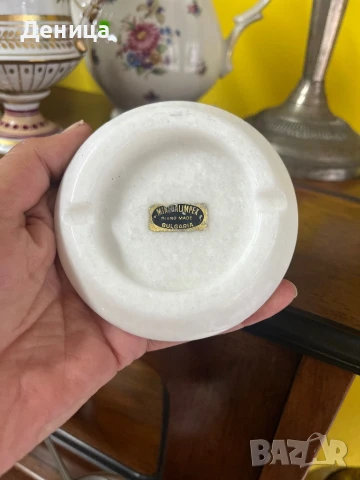 Два п@пелника от мрамор MINERALIMEX ръчна изработака Този с етикет-10.5/2.5 см Цена-15 лв , снимка 4 - Други - 50719059