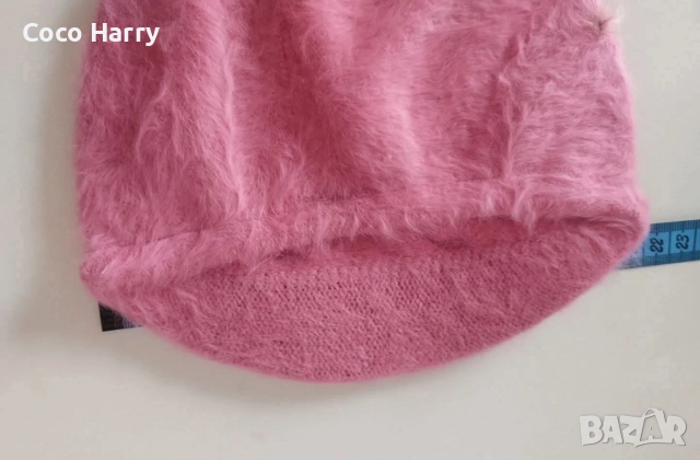 Детски шапки ангорска вълна, снимка 3 - Шапки, шалове и ръкавици - 52953355