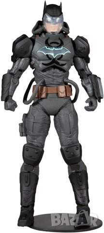 Екшън фигура McFarlane DC Comics: Multiverse - Hazmat Suit Batman (JL: The Amazo Virus), 18 cm, снимка 2 - Колекции - 38894826