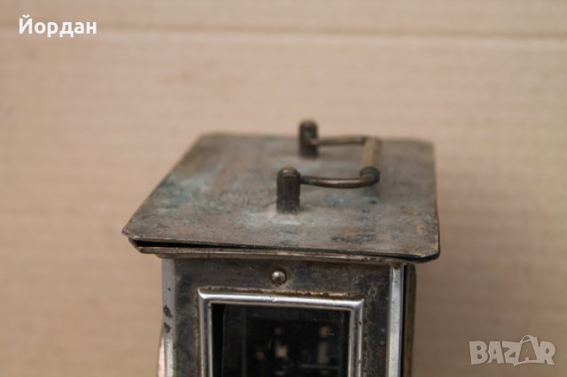 Стар работещ часовник ''Junghans'' с латерна, снимка 5 - Антикварни и старинни предмети - 44403238