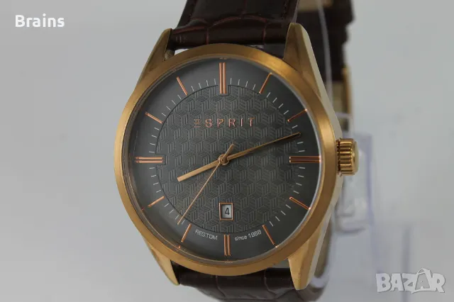 Мъжки Ръчен Часовник ESPRIT Quartz Rose Gold, снимка 3 - Мъжки - 48501600