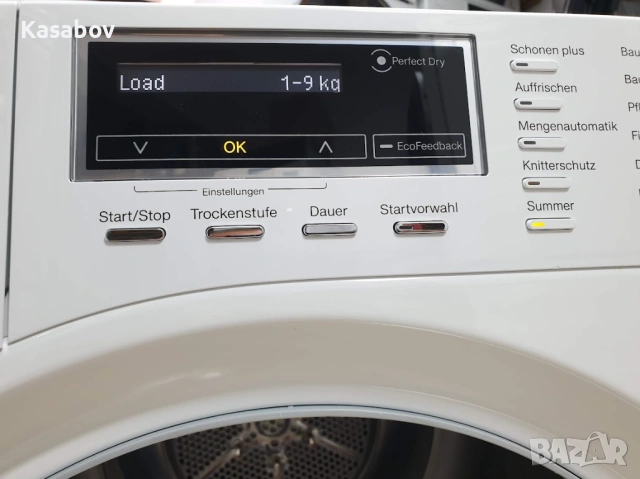 9кг Пара Miele Сушилня с термопомпа Миеле 12м Гаранция, снимка 4 - Сушилни - 53955015