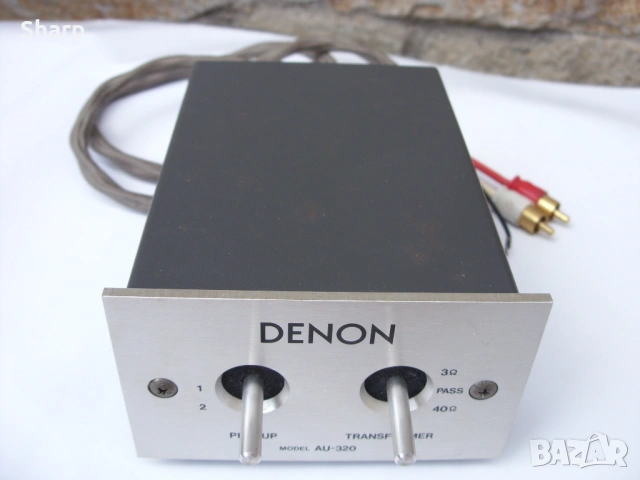 Повишаващ трансформатор за Moving Coil Cartridge DENON AU-320, снимка 4 - Грамофони - 54027929