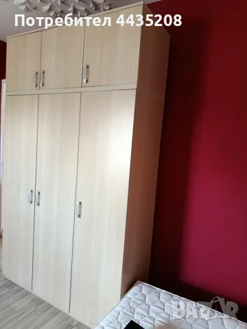 Гардероб с надстройка 230/135, снимка 3 - Гардероби - 55927792