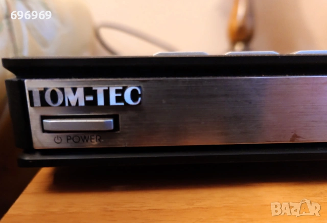 DVD плейър Tom-Tec (DVD968) Черен, снимка 2 - Плейъри, домашно кино, прожектори - 53305088