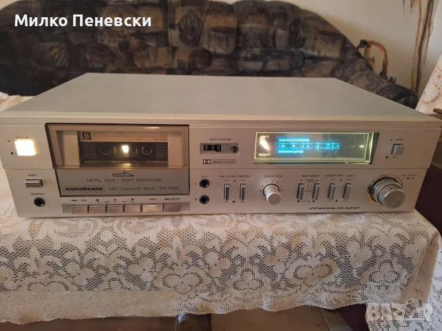 NORDMENDE CD 1350 HI FI STEREO CASSETTE DECK.