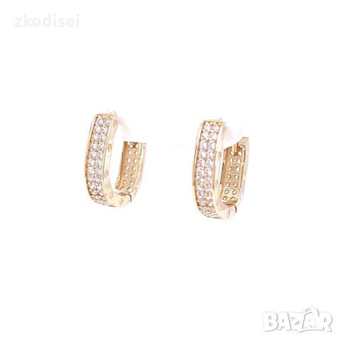 Златни обеци 2,81гр. 14кр. проба:585 модел:21963-4, снимка 1