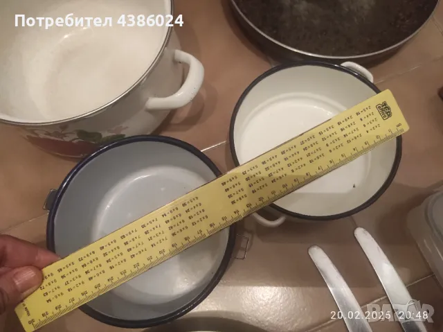 Голям лот кухненски - тиган, тенджера,канчета, ножове евтино!, снимка 4 - Сервизи - 49214055