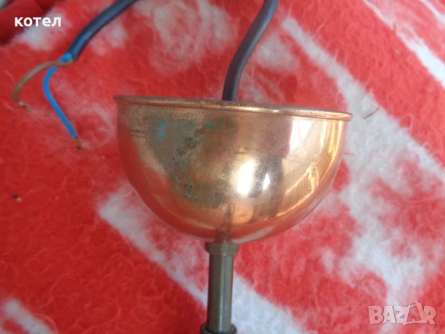 Продавам полилей / абажур ,  ковано желязо , снимка 9 - Полилеи - 50564608