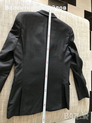 Графитен мъжки костюм  TNE KOOPLES, снимка 6 - Костюми - 38041247