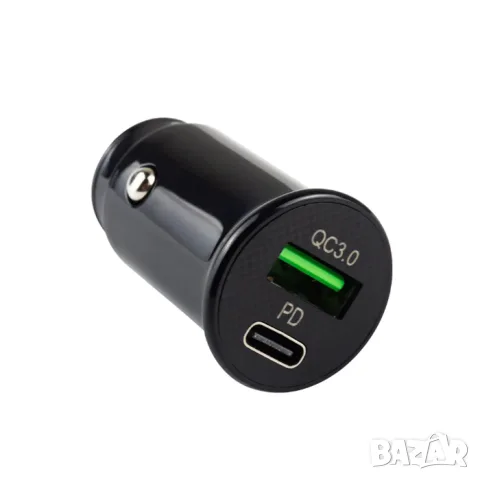 Адаптер за запалка 38W с USB и Type-C, снимка 2 - Аксесоари и консумативи - 55863753