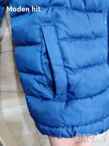 Есенно яке с качулка за момче размер 158 см. /синьо/, снимка 5 - Детски якета и елеци - 51990695