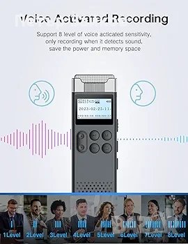 80GB цифров гласово активиран рекордер с възпроизвеждане -, снимка 4 - Други - 42909501