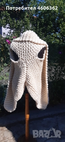 ръчно изплетен елек м размер, снимка 10 - Елеци - 51863919