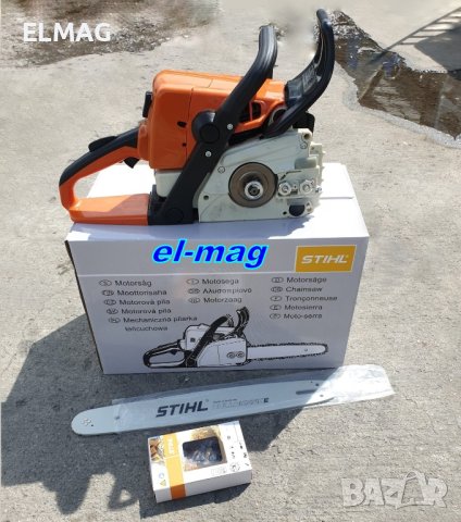 Бензинов верижен трион ,,STIHL MS 250''  3,1к.с., снимка 3 - Градински инструменти - 40544745