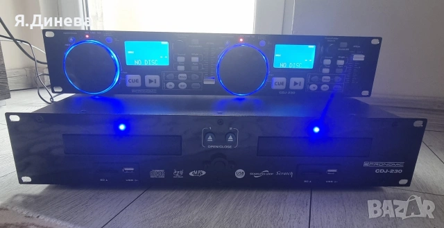 Двоен CD плеар Pronimic CDJ 230, снимка 2 - Ресийвъри, усилватели, смесителни пултове - 54252019