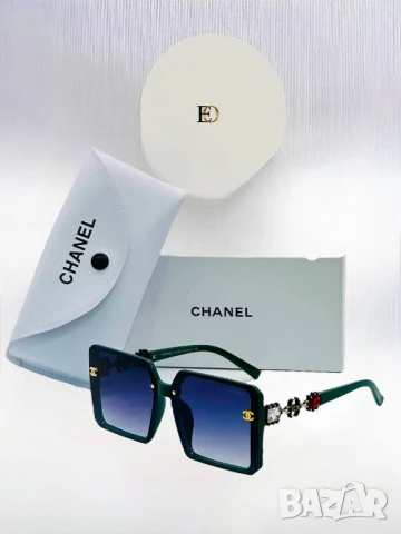 очила с калъф, кутия и ув защита chanel fendi versace gucci , снимка 10 - Слънчеви и диоптрични очила - 51318451