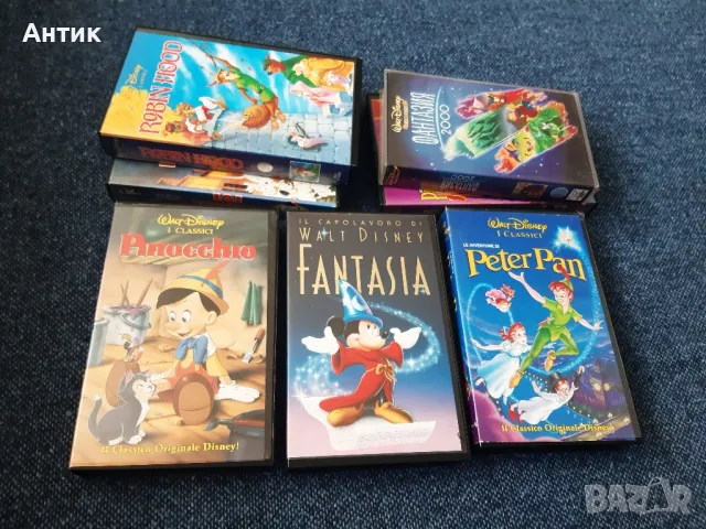 Колекция Видеокасети VHS Walt Disney Класика Анимация , снимка 5 - Анимации - 49357585